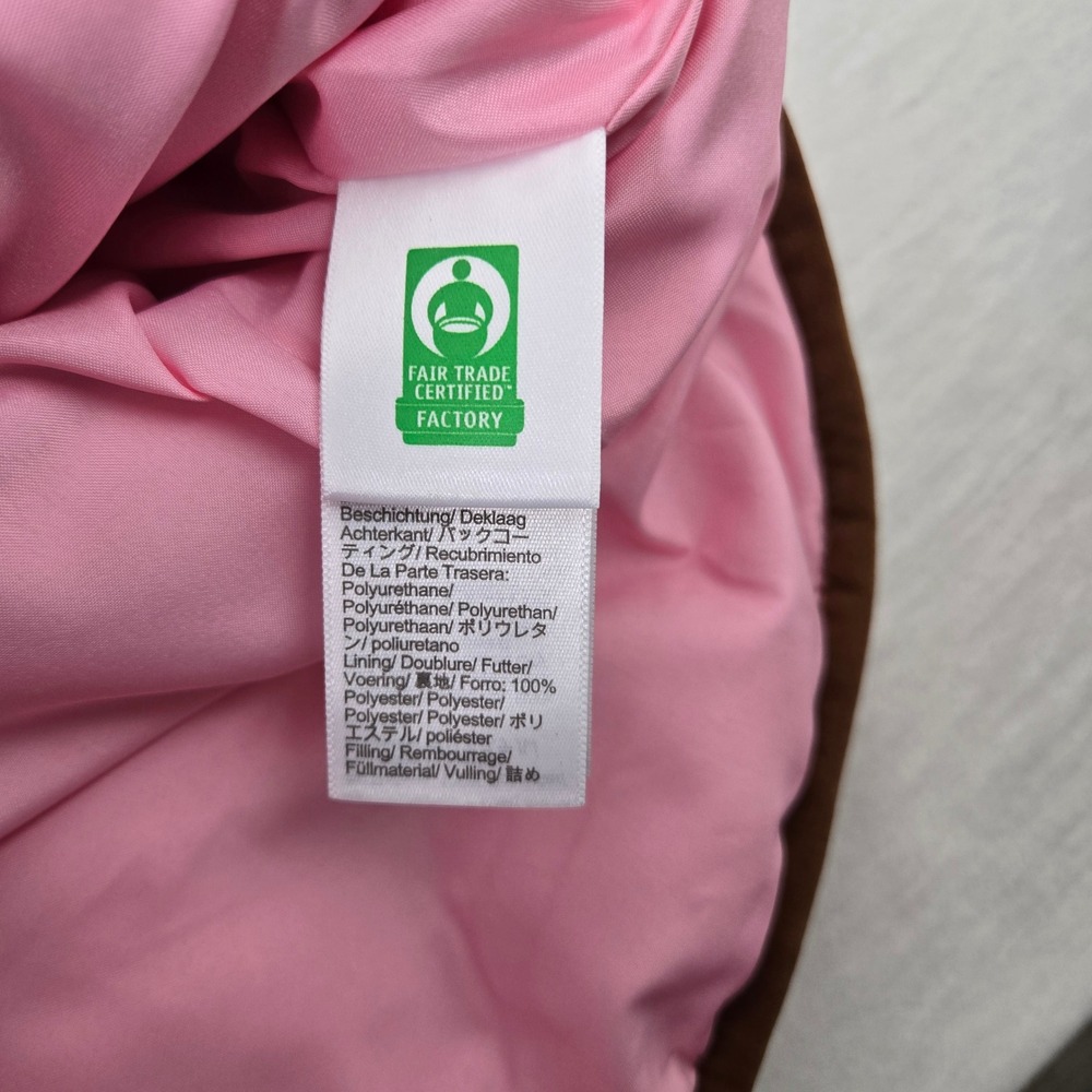 J.Crew Excursion Puffer Quilted Vest NEW XS Brown Pink Lining XS Women's Recycle - Picture 8 of 10